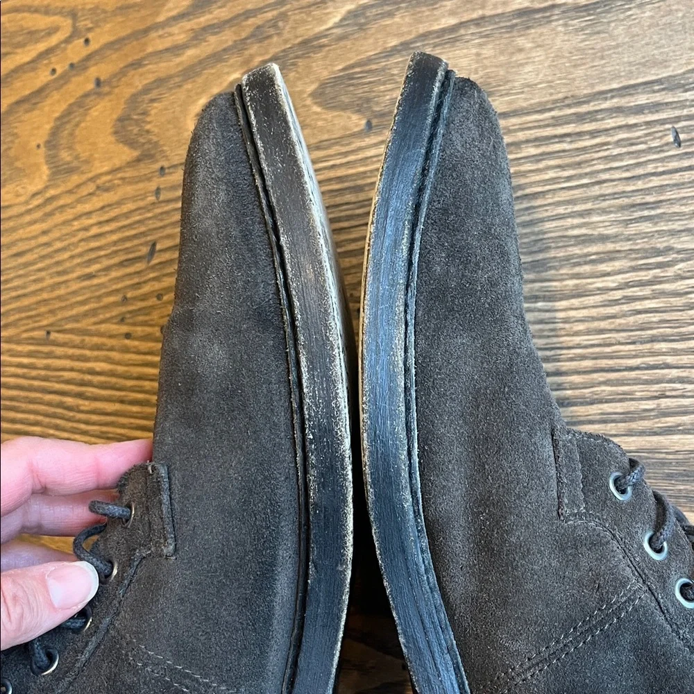 All Saints Huxley Dark brown Suede Chukka Boots size 44 (10-10.5)